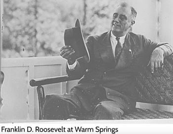 富兰克林·D·罗斯福在温泉源国家档案和记录管理局