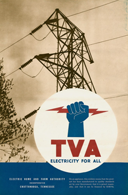 TVA小册子_查塔努加_田纳西州_1934_来源国会图书馆