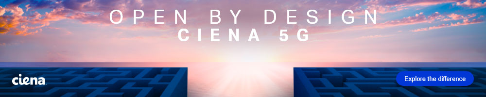 Ciena 5G:设计开放。了解更多